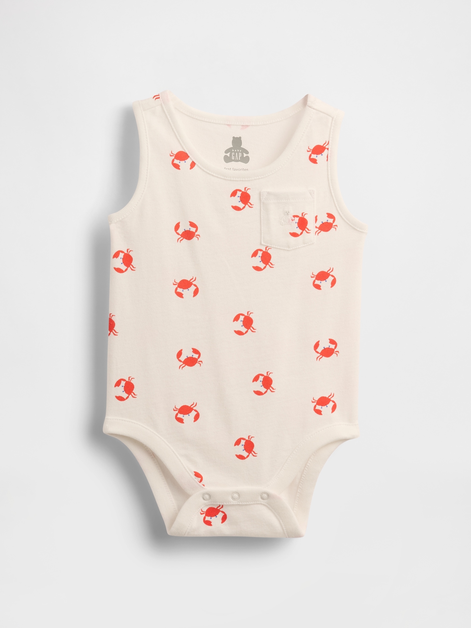 Baby First Favorites Pocket Tank Bodysuit