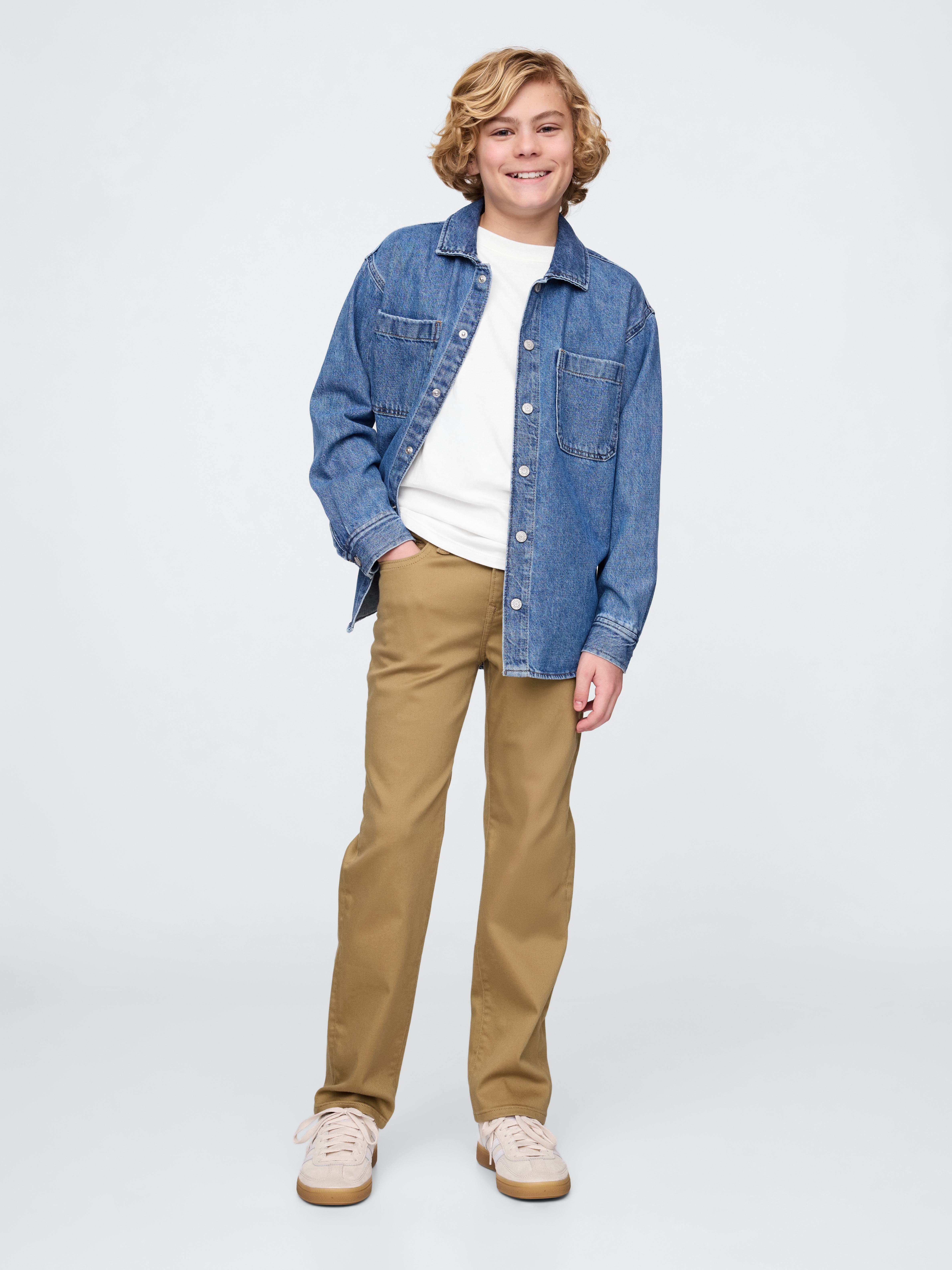 Kids Relaxed Straight Jeans