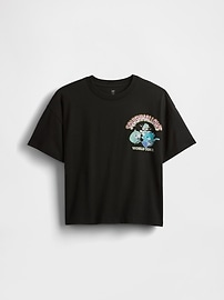 ◎Discovery EXPEDITION◎ Varsity back graphic t-shirt DNAVY Men's Short-Sleeve T-shirts | Discovery-Expedition