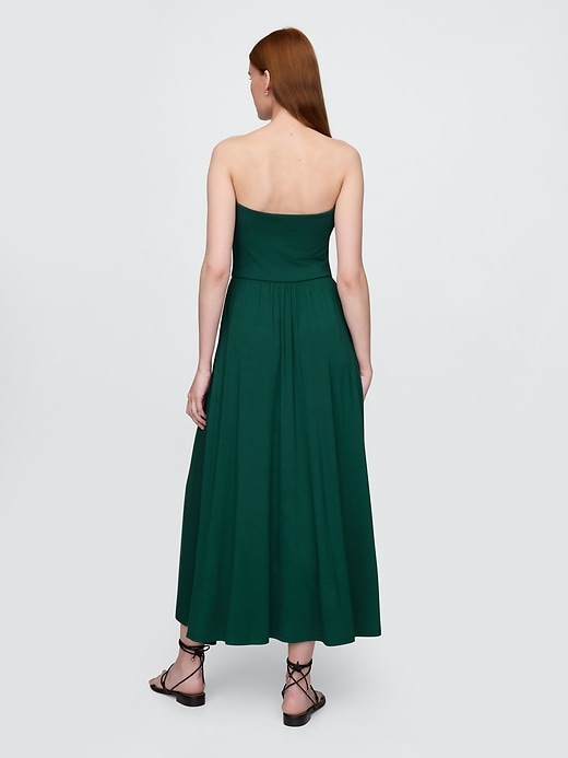 Image number 2 showing, Strapless Maxi Dress