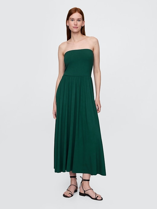Image number 1 showing, Strapless Maxi Dress