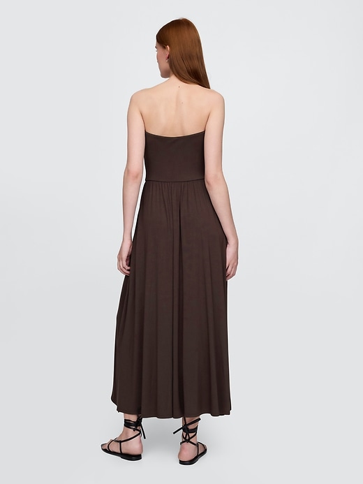 Image number 2 showing, Strapless Maxi Dress