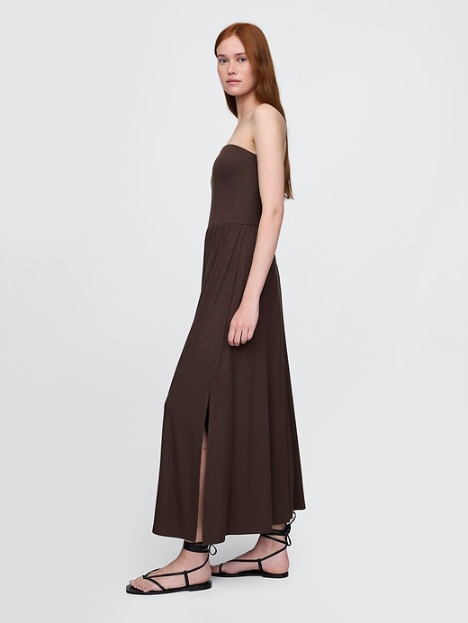 Image number 3 showing, Strapless Maxi Dress