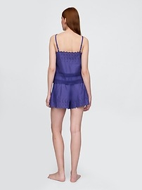 Lace-Trim PJ Cami Set