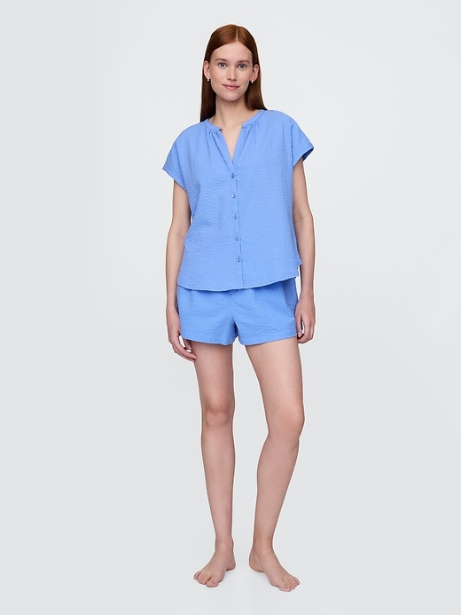 Image number 1 showing, Seersucker PJ Set