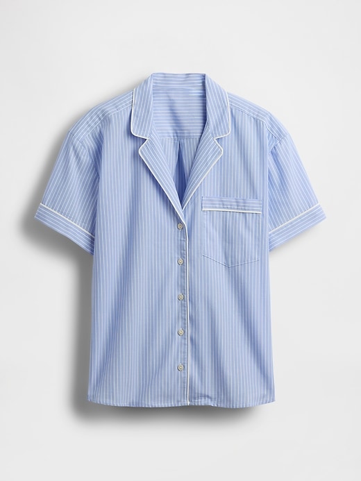 Image number 3 showing, Poplin PJ Shirt