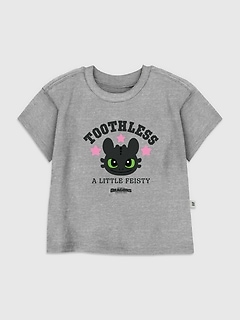 Toddler How To Train Your Dragon Toothless Fiesty Graphic T-Shirt