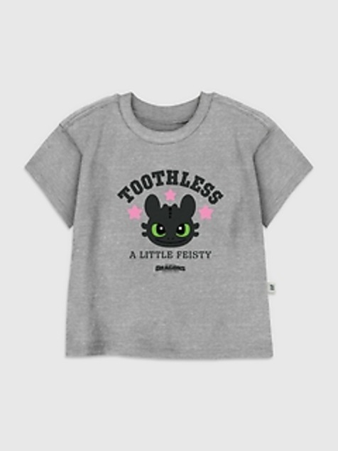 Toddler How To Train Your Dragon Toothless Fiesty Graphic T-Shirt
