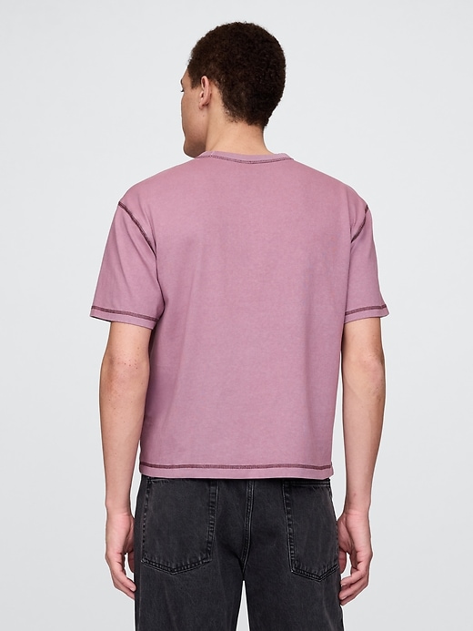 Image number 3 showing, Heavyweight Cropped T-Shirt