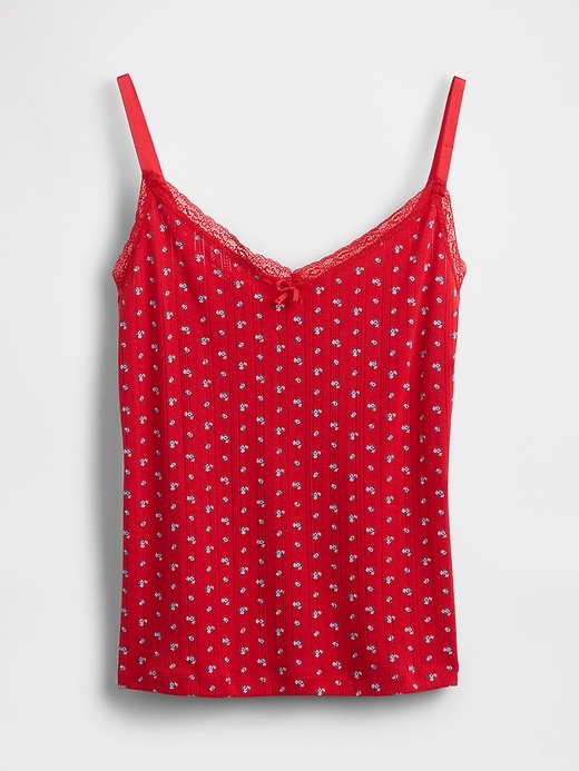 Image number 4 showing, Pointelle PJ Tank Top