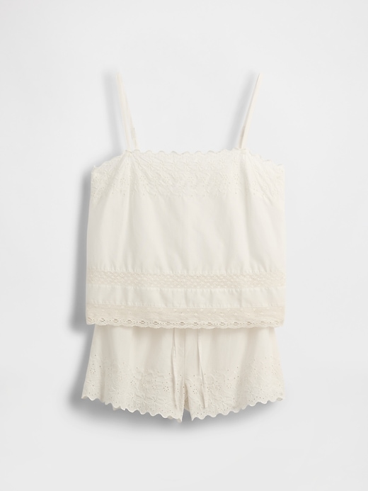 Image number 3 showing, Lace-Trim PJ Cami Set