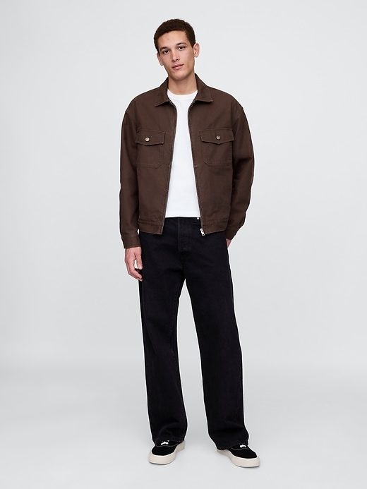 Image number 2 showing, Canvas Utility Jacket