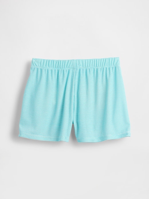Image number 2 showing, Kids Recycled Rib PJ Shorts