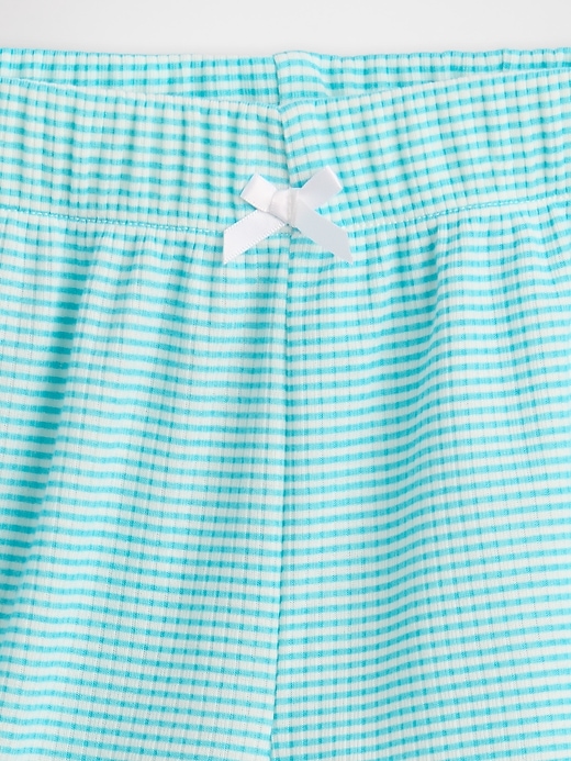 Image number 3 showing, Kids Recycled Rib PJ Shorts