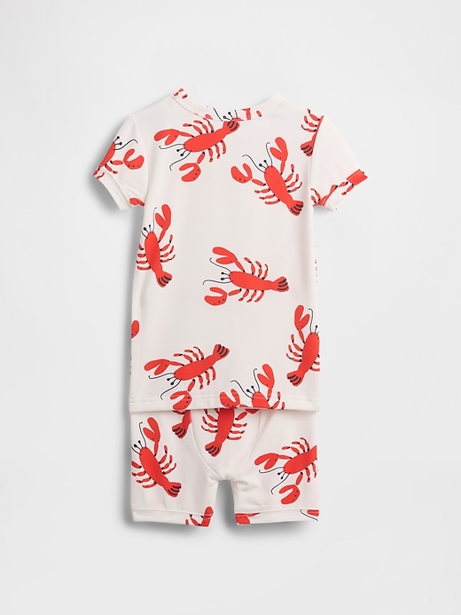 Image number 2 showing, Baby & Toddler Lobster PJ Set