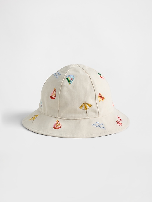 View large product image 1 of 1. Baby & Toddler Organic Cotton Bucket Hat