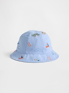 Baby & Toddler Organic Cotton Bucket Hat