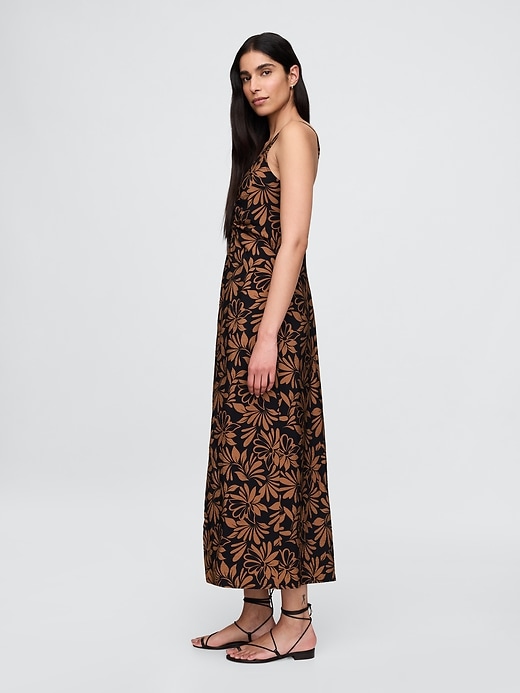 Image number 3 showing, Tie-Back Maxi Slip Dress