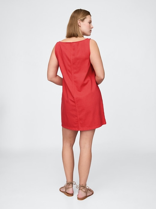 Image number 6 showing, UltraSoft Denim Mini Dress