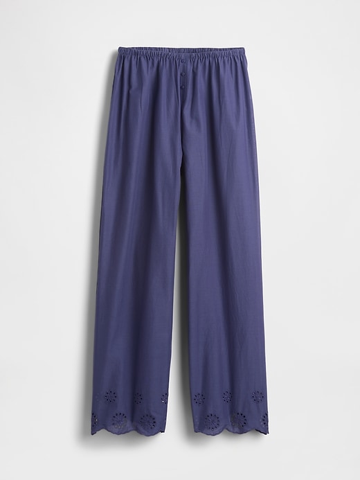 Image number 4 showing, Eyelet Hem PJ Pants