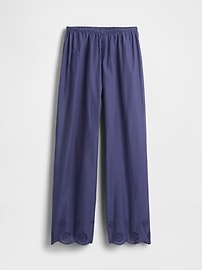 Eyelet Hem PJ Pants
