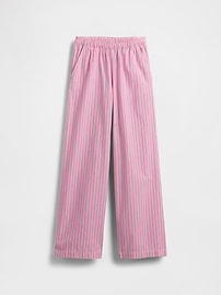 Kids Poplin Baggy Pants