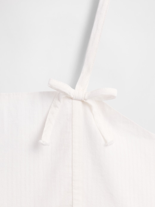 Image number 5 showing, Kids Bow-Strap Peplum Top