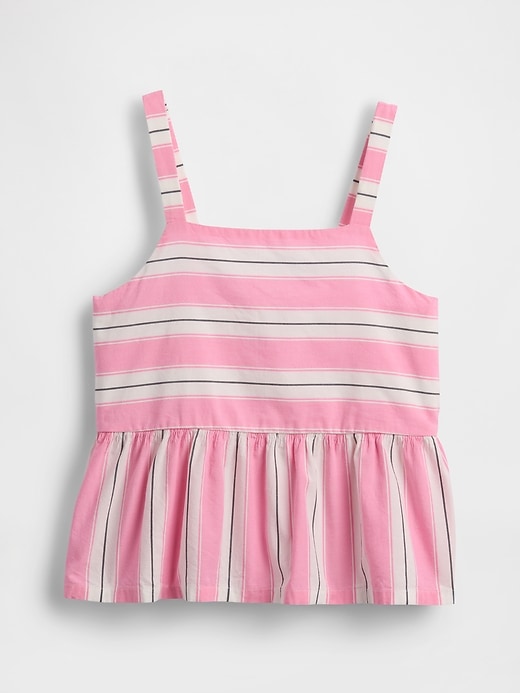 Image number 2 showing, Kids Poplin Peplum Top