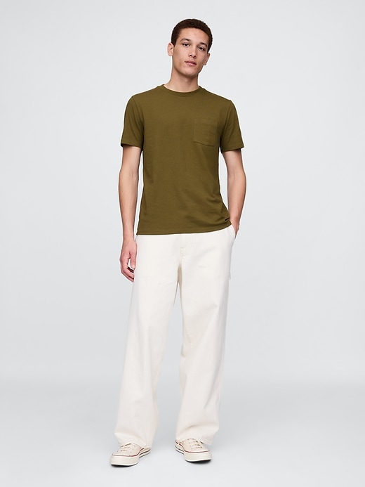 Image number 2 showing, Organic Cotton Pocket T-Shirt