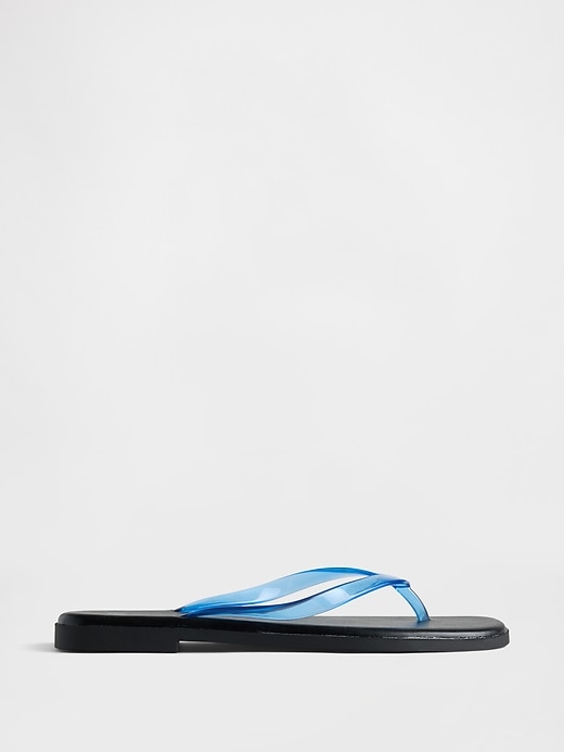 Image number 1 showing, Jelly Flip Flops
