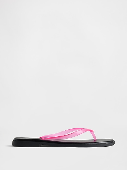 Image number 1 showing, Jelly Flip Flops