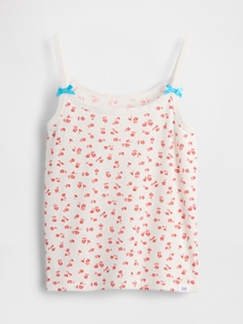 Kids Recycled Rib PJ Tank Top