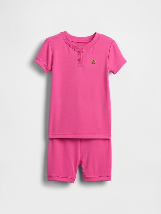 Image number 1 showing, Baby & Toddler Henley PJ Set