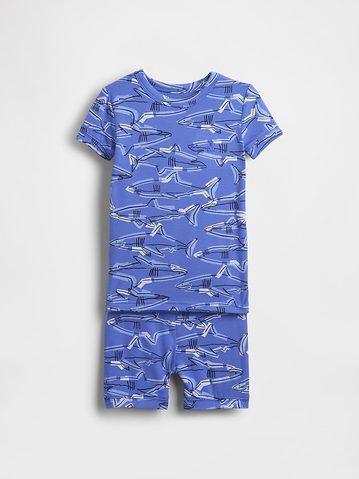Image number 1 showing, Baby & Toddler Shark PJ Set