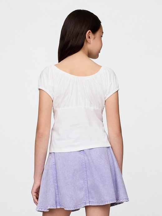 Image number 3 showing, Kids Scoop Neck Top