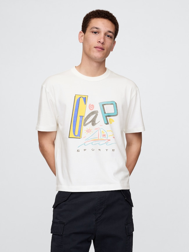Gap Logo Crop T-Shirt