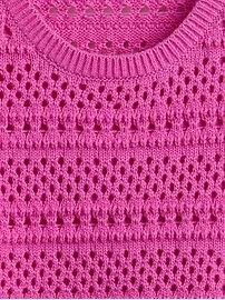 Kids Crochet Shell Tank Top
