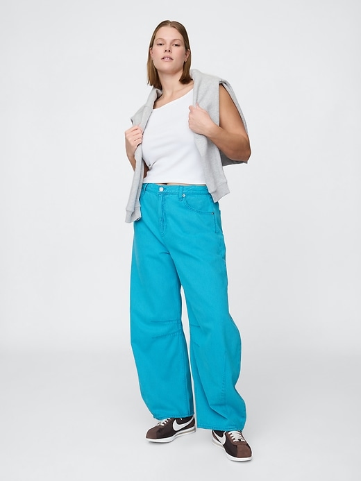 Image number 5 showing, High Rise UltraSoft Horseshoe Jeans