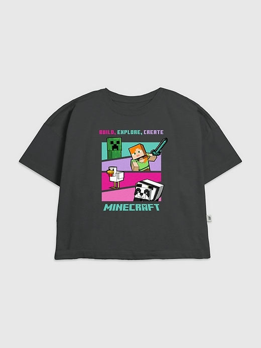 Image number 1 showing, Kids Minecraft Build Create Explore Graphic T-Shirt