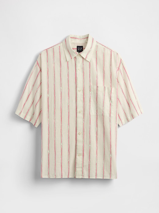 Image number 5 showing, Linen-Cotton Shirt