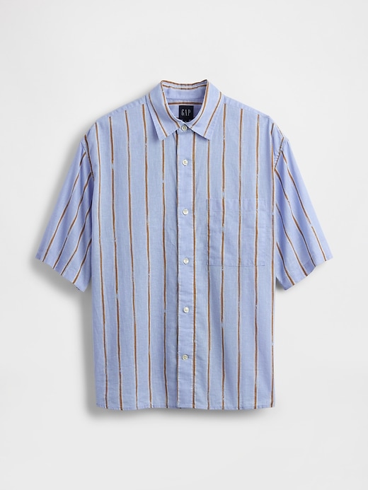 Image number 5 showing, Linen-Cotton Shirt