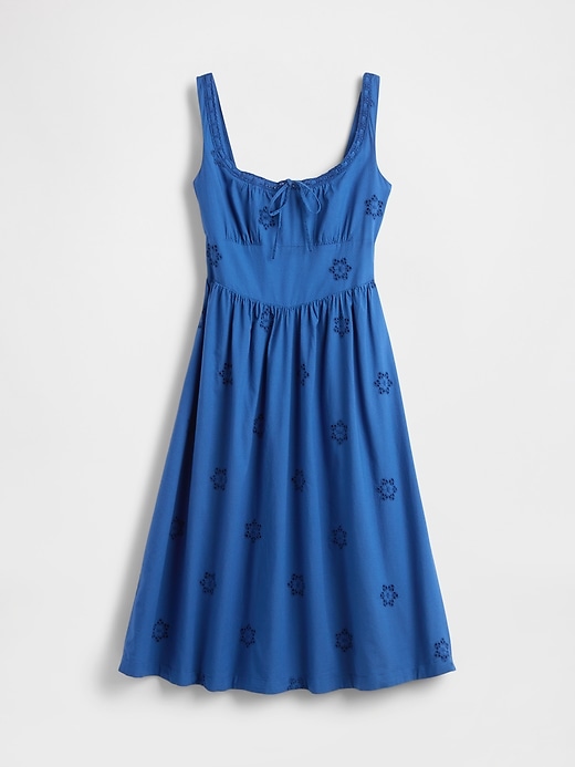 Image number 7 showing, Eyelet Scoop Neck Dress