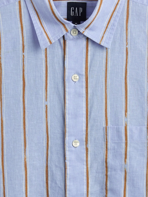 Image number 4 showing, Linen-Cotton Shirt