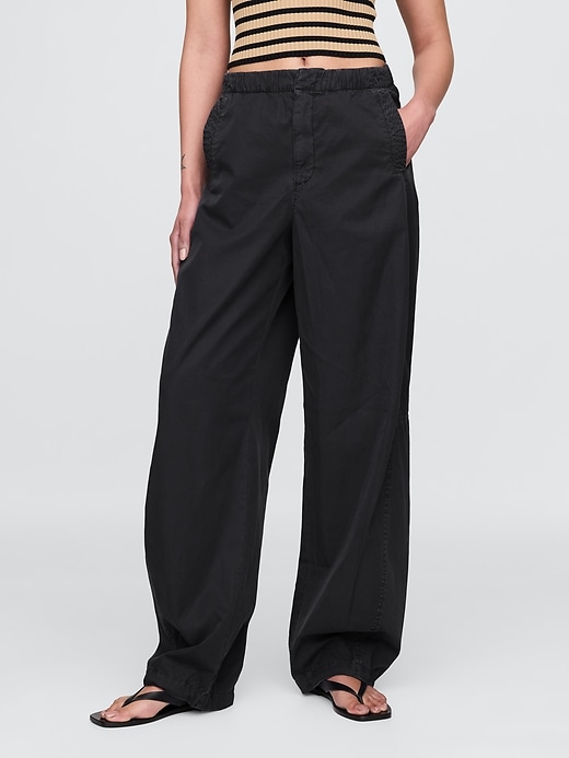Image number 2 showing, Low Rise Barrel Parachute Pants