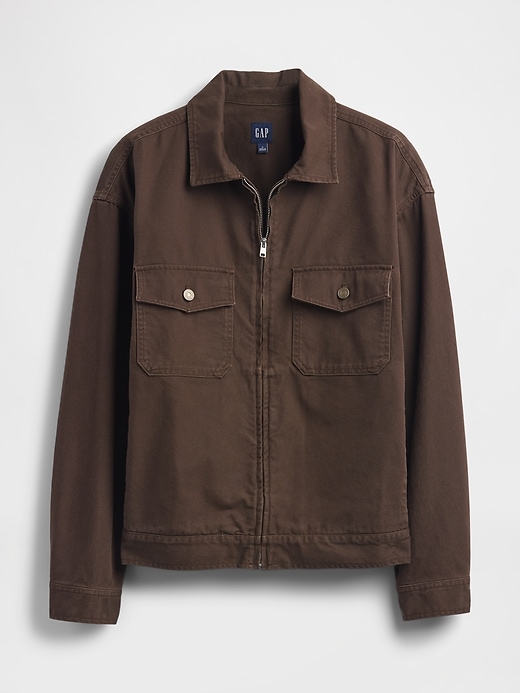 Image number 5 showing, Canvas Utility Jacket