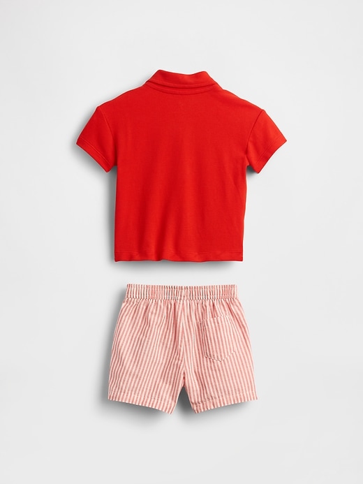 Image number 2 showing, Baby Polo Outfit Set