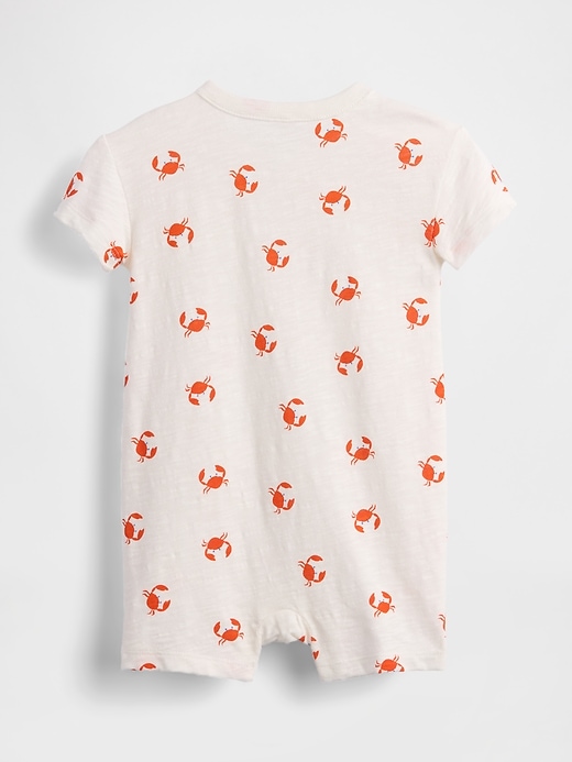 Image number 2 showing, Baby Pocket Shorty One-Piece