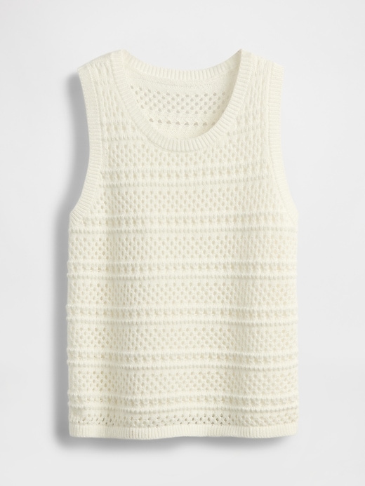 Image number 2 showing, Kids Crochet Shell Tank Top