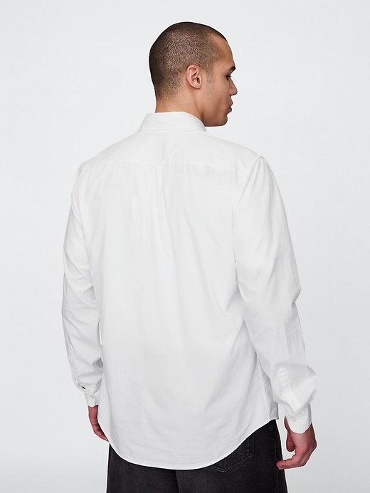 Image number 3 showing, Organic Cotton Poplin Classic Shirt