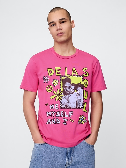 Image number 1 showing, De La Soul Graphic T-Shirt